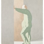Man in Doorway, 1981, oil on canvas, 18 x 14"