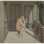 Woman on Porch, 1980, oil on canvas, 34 x 42"