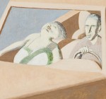 Couple, 2003, oil on canvas, 12 x 14"