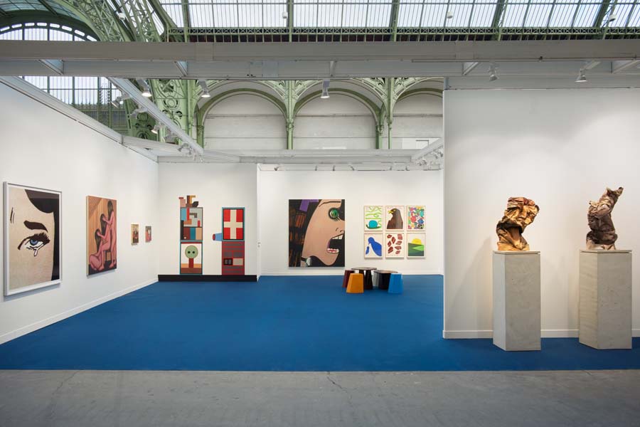 installation view of booth